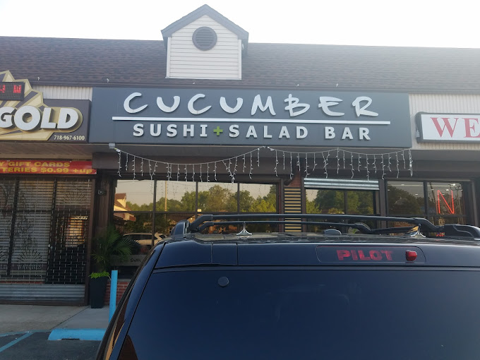 Cucumber Sushi And Salad Bar